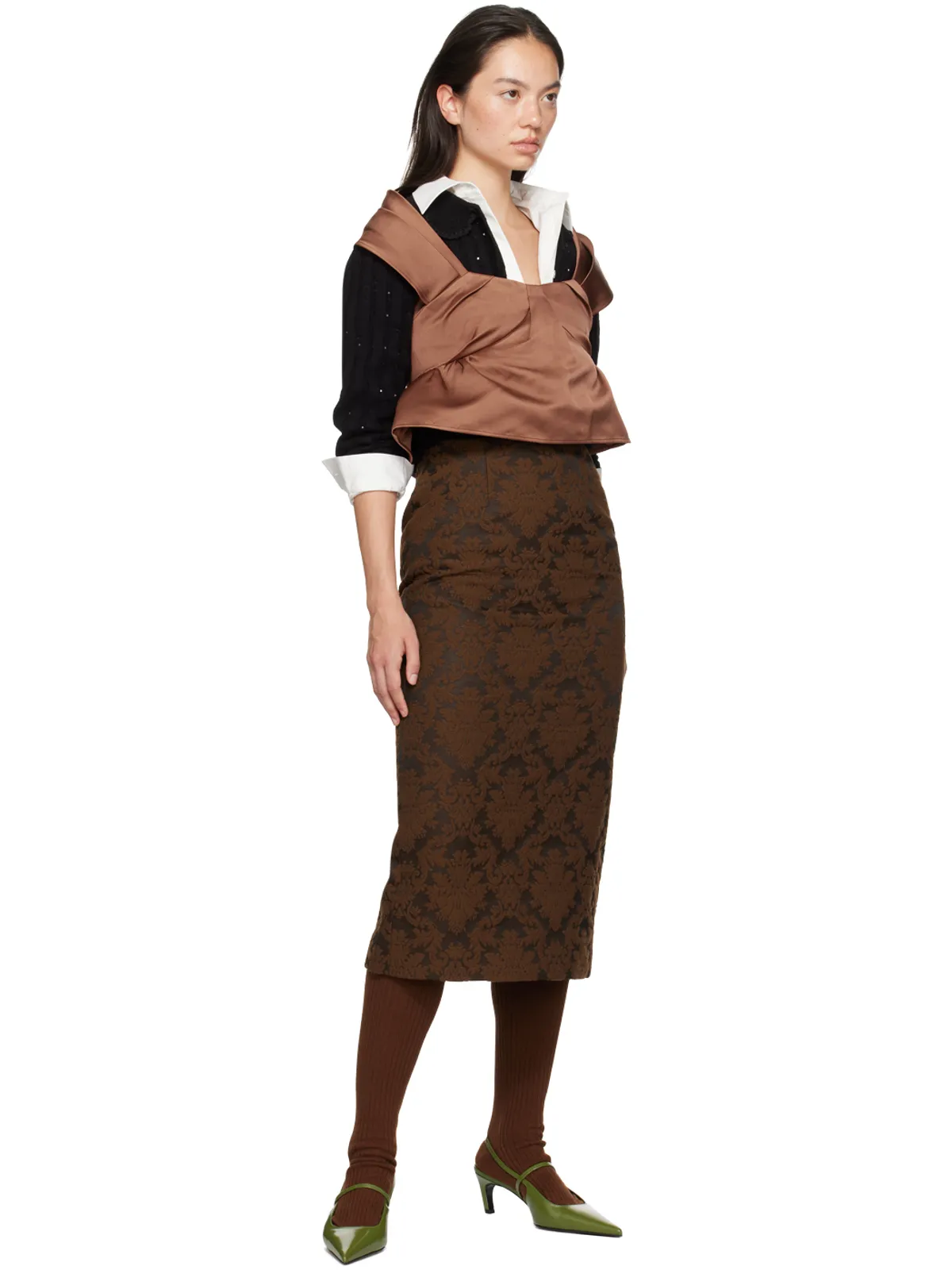 Shushu/Tong Three-Dimensional Pleated トップス - 画像4