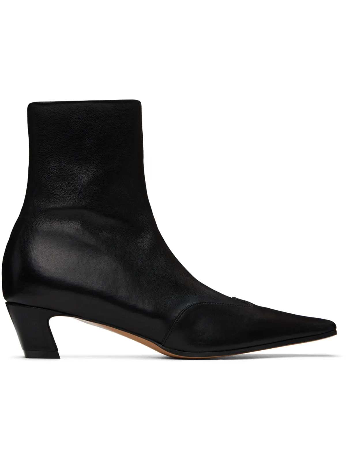 KHAITE The Nevada Stretch ショートブーツ - 画像1