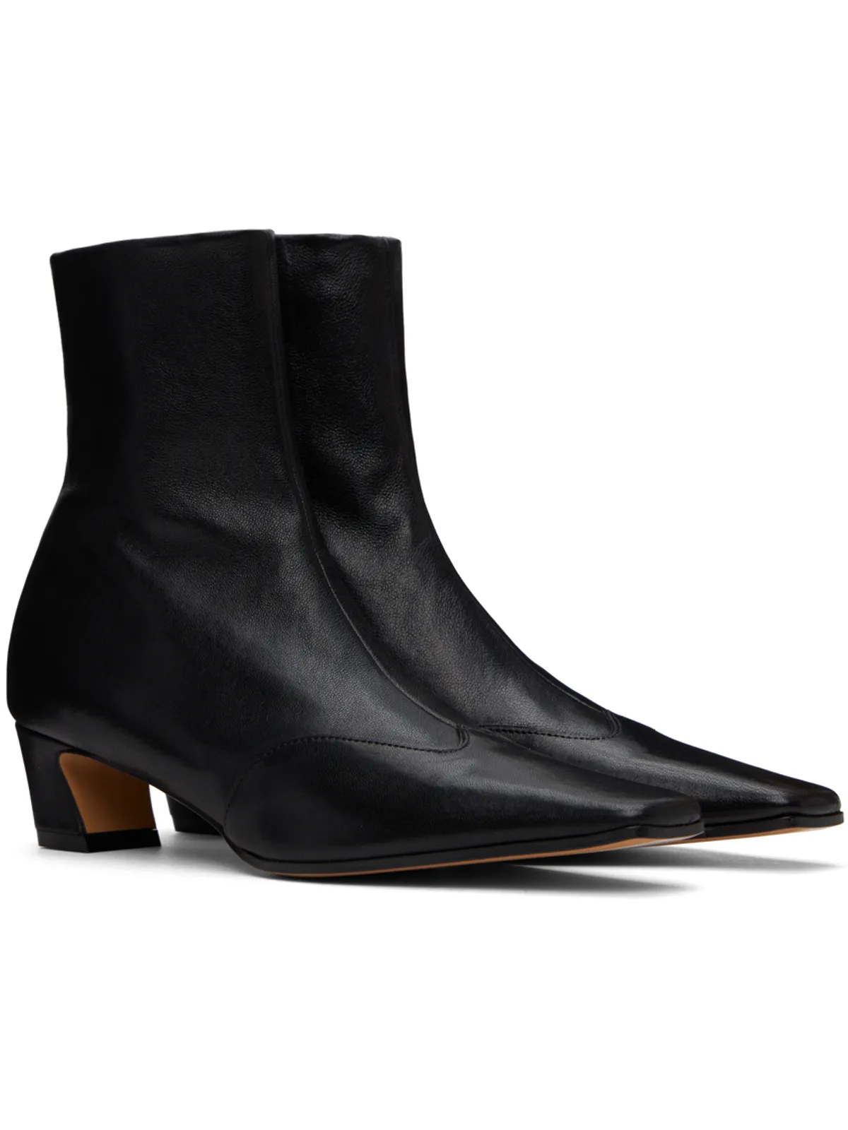 KHAITE The Nevada Stretch ショートブーツ - 画像4