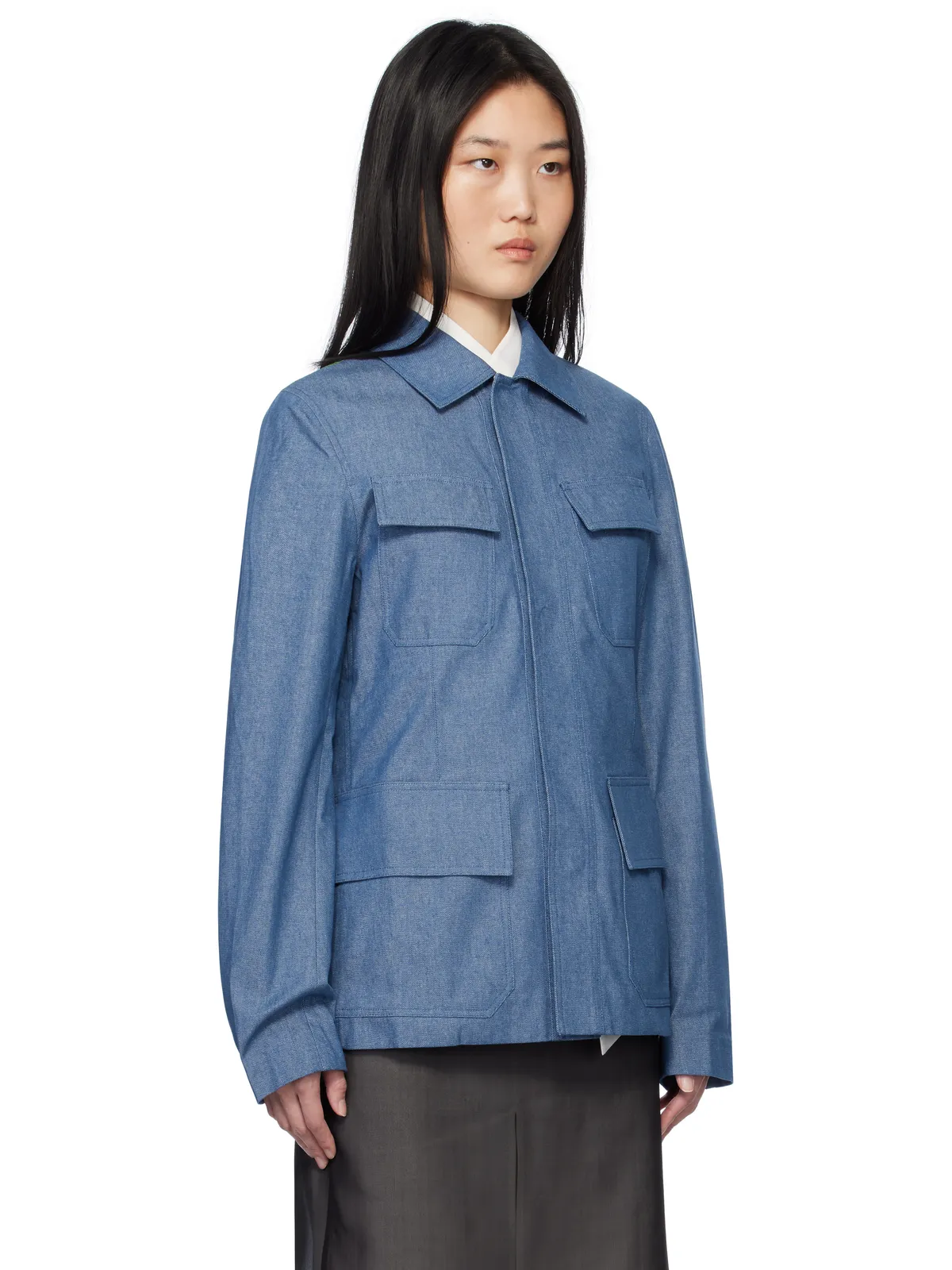 AO YES デニム マオジャケット - 画像2