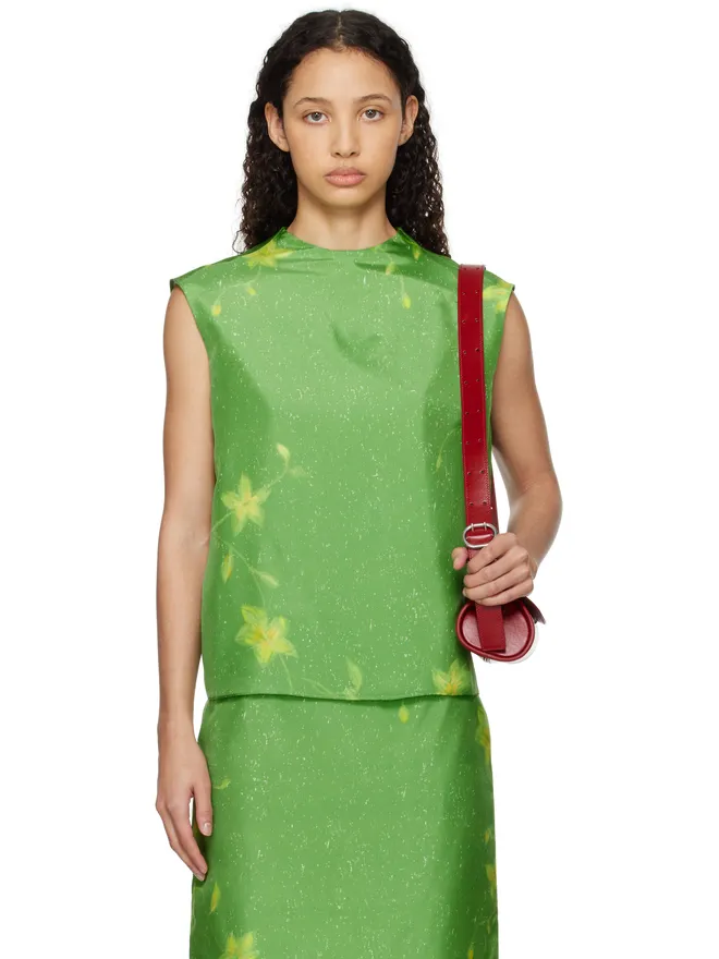 AO YES AO YES レイヤード プリント トップスの商品画像