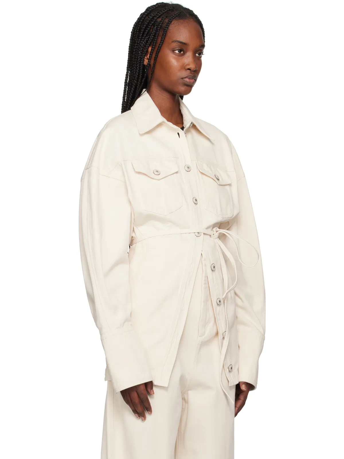 Sportmax Biblios デニムジャケット - 画像2