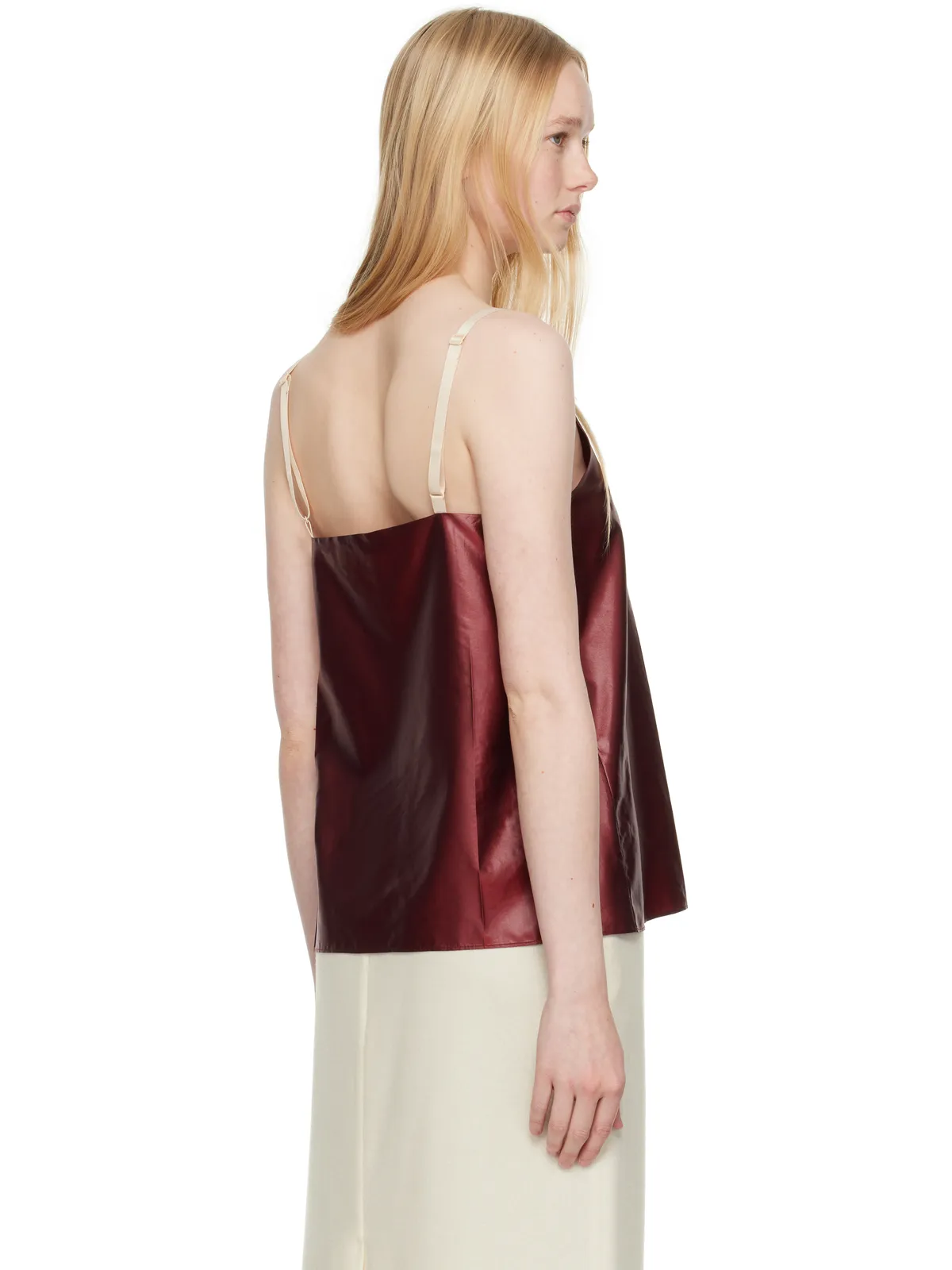 Carven Pressed Silk Vest トップス - 画像3