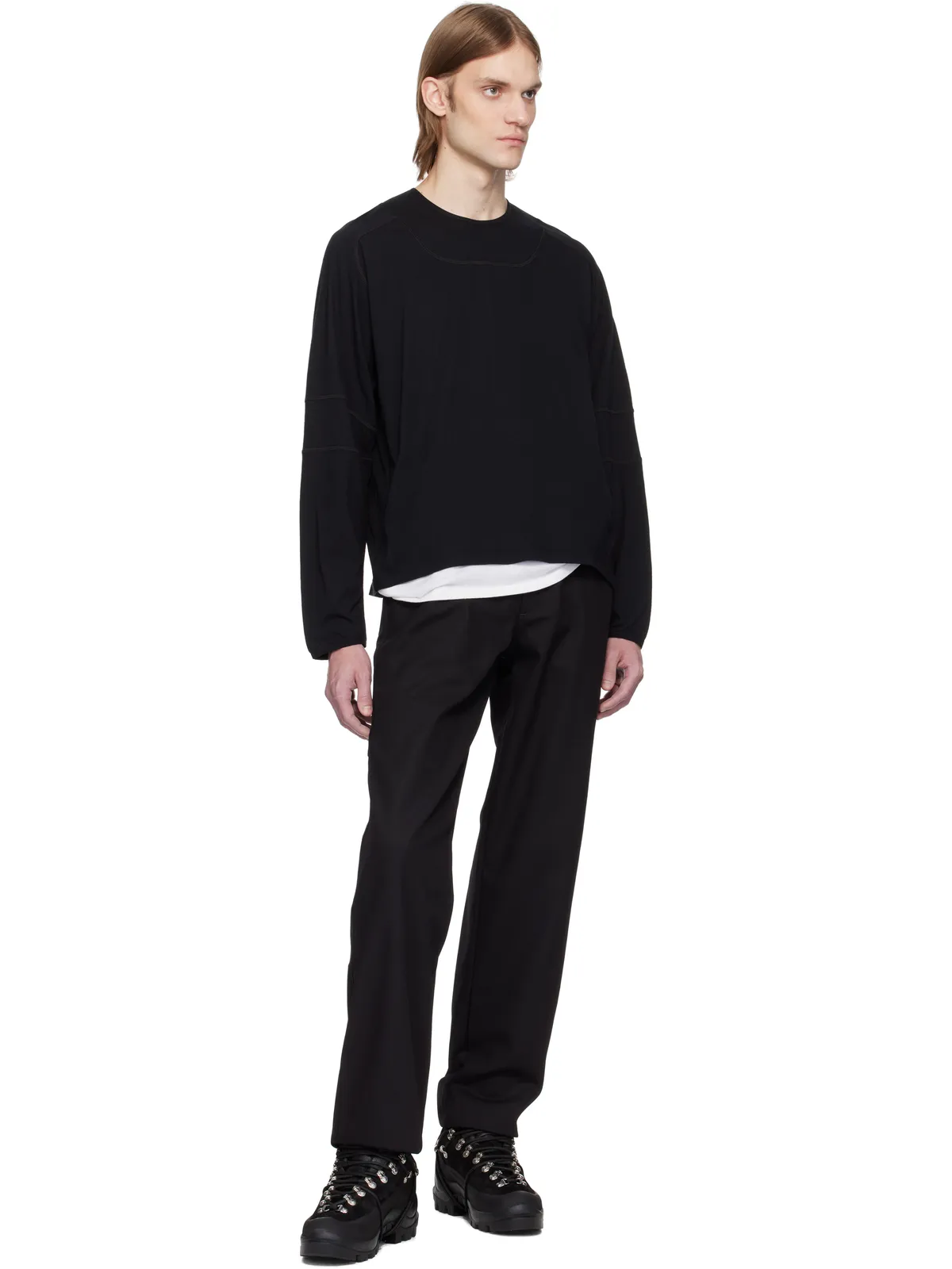 GR10K Light Interlock 長袖Tシャツ - 画像4