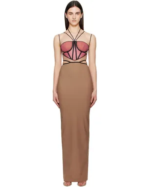 Nensi Dojaka Leila Signature Corset マキシワンピース - サムネイル1