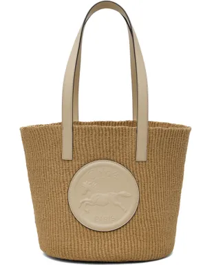 Chloe ラージ Horse Medal かごトート - サムネイル1