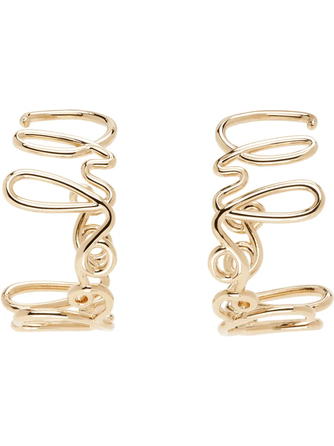 Chloe Chloe ゴールド The Chloé Iconic Hoop ピアスの商品画像