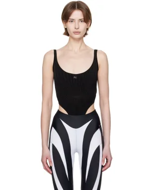 Mugler Viscrepe ボディスーツ - サムネイル1