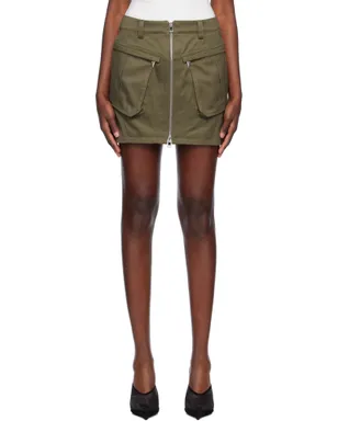 Mugler カーゴ ミニスカート - サムネイル1