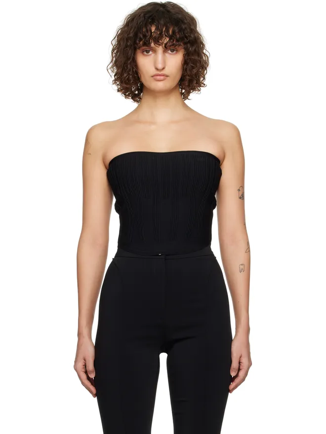 Mugler Mugler ニット ビスチェ トップスの商品画像