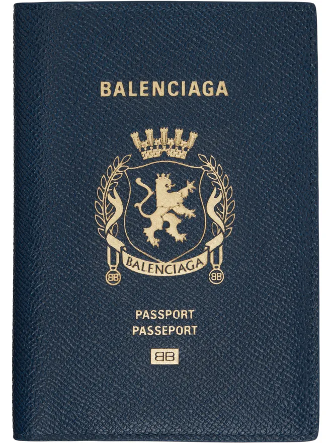 Balenciaga Balenciaga レザー パスポートケースの商品画像