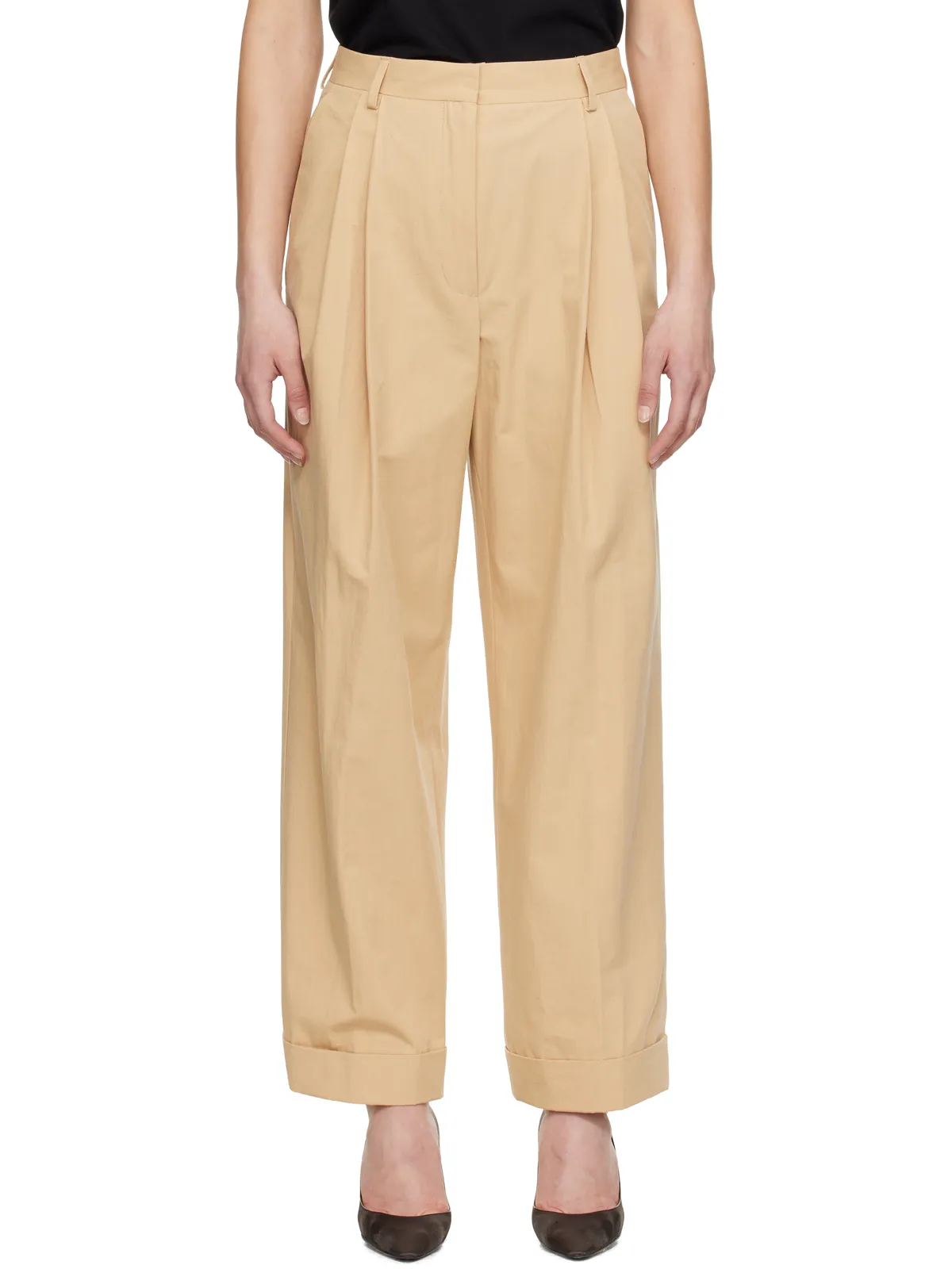 Dries Van Noten タックパンツ - 画像1