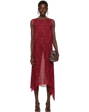 Dries Van Noten ルーズ アシンメトリー ミディアムワンピース - サムネイル1