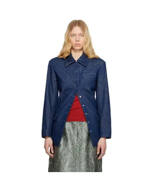 Dries Van Noten スナップボタン デニムジャケット - サムネイル1