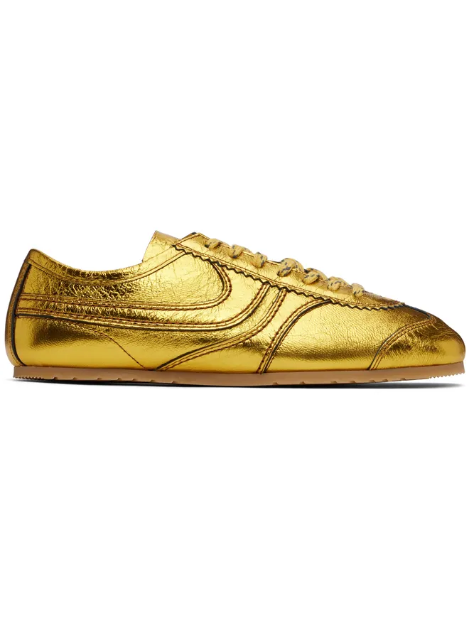 Dries Van Noten Dries Van Noten メタリック スニーカーの商品画像