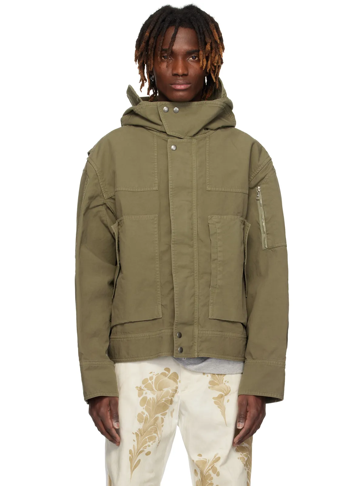 Dries Van Noten フラップポケット ジャケット - 画像1