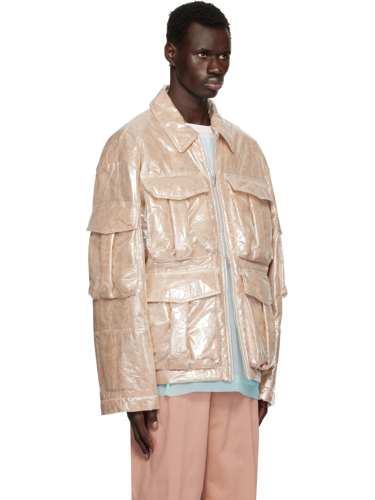 Dries Van Noten ナイロン パフジャケット - 画像2