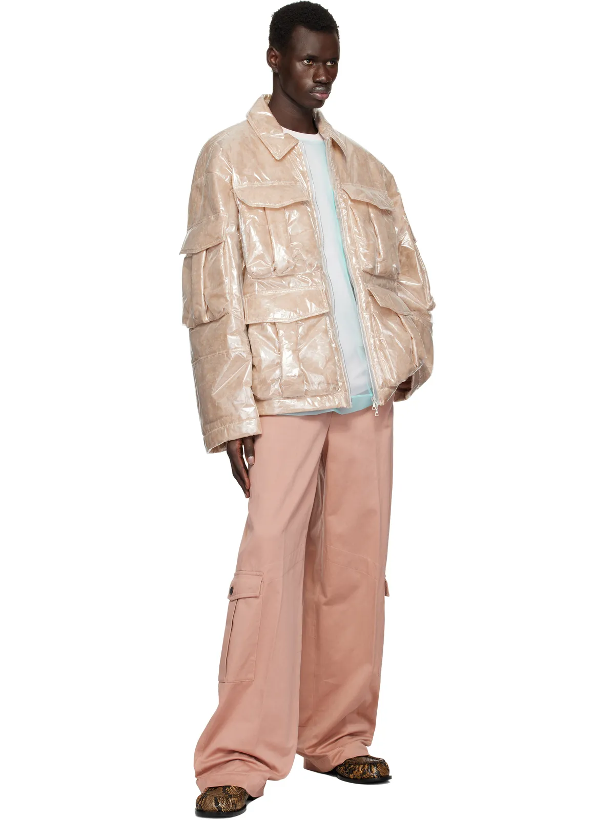 Dries Van Noten ナイロン パフジャケット - 画像4