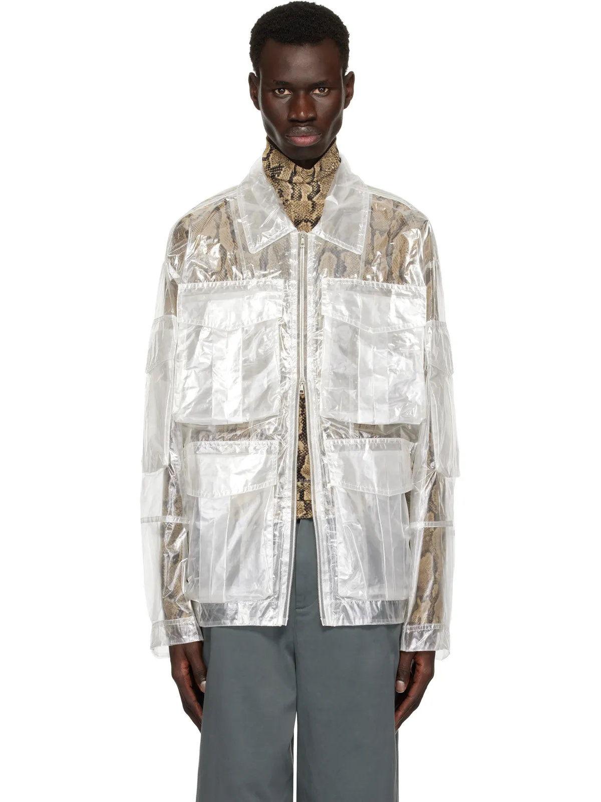 Dries Van Noten ナイロン ジャケット - 画像1
