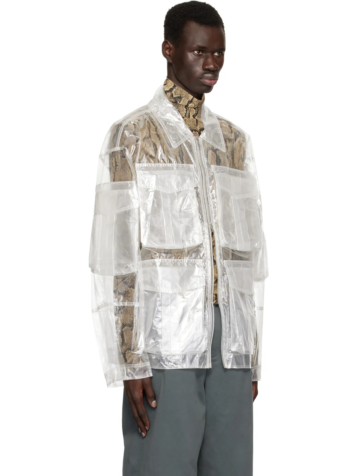 Dries Van Noten ナイロン ジャケット - 画像2