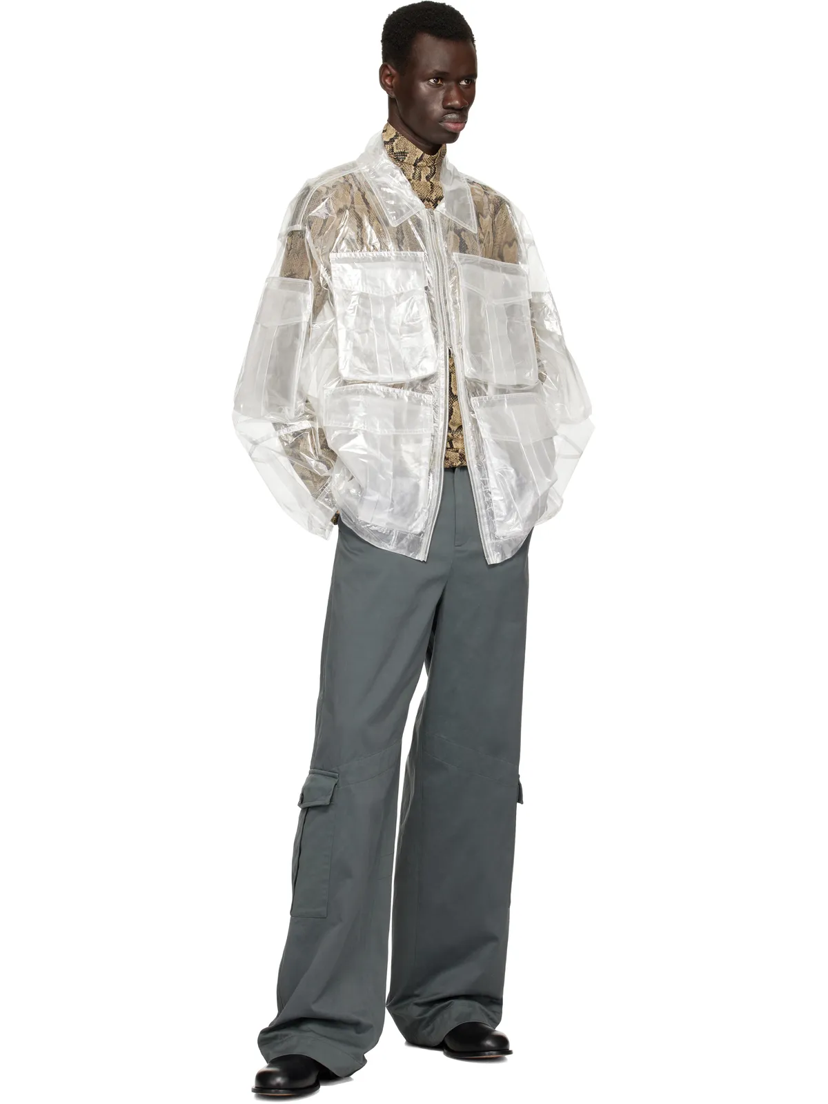 Dries Van Noten ナイロン ジャケット - 画像4