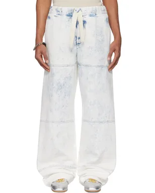 Dries Van Noten ドローストリング ジーンズ - サムネイル1