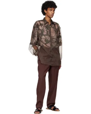 Dries Van Noten オーガンザ シャツ - サムネイル4