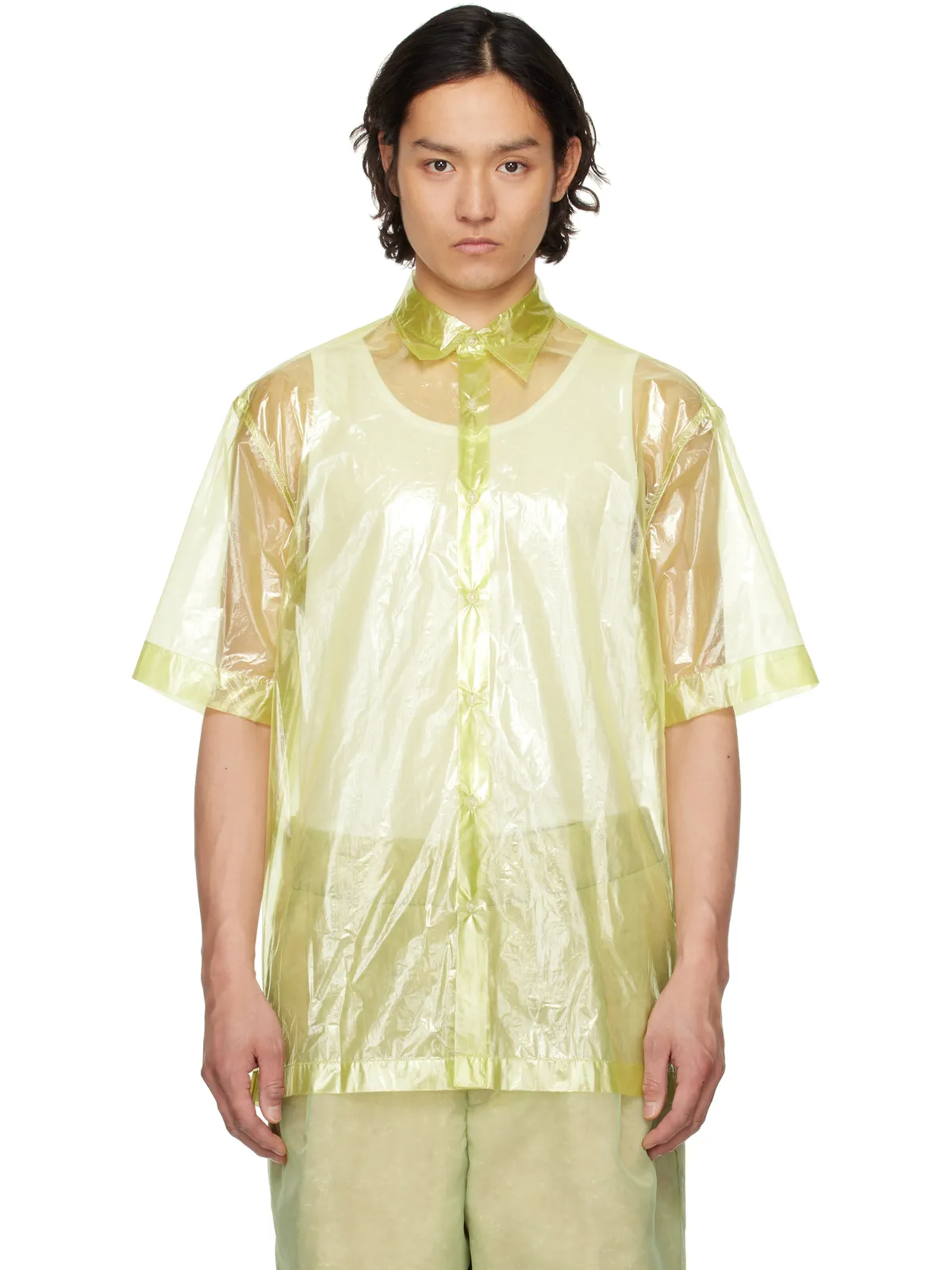 Dries Van Noten シアー シャツ - 画像1