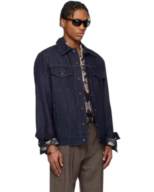 Dries Van Noten パネル デニムジャケット - サムネイル2