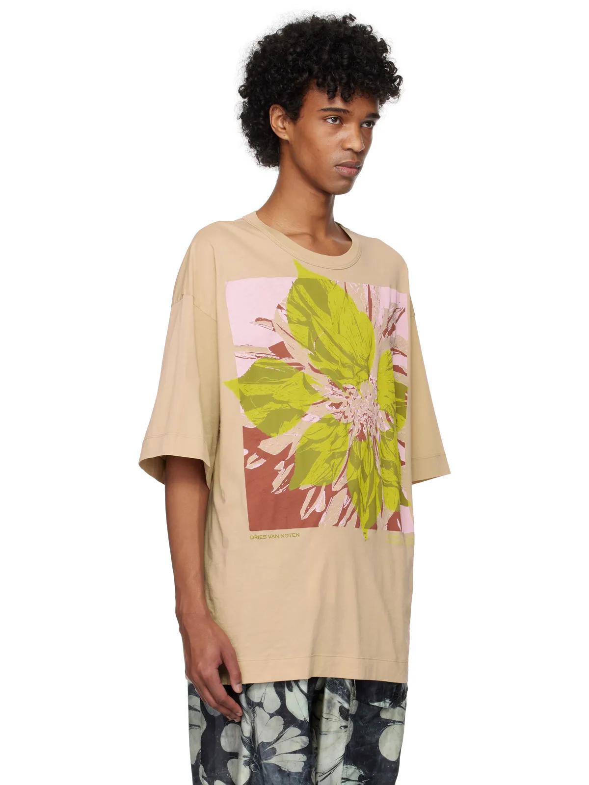 Dries Van Noten ロゴ グラフィックTシャツ - 画像2