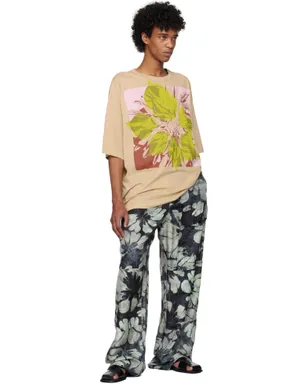 Dries Van Noten ロゴ グラフィックTシャツ - サムネイル4