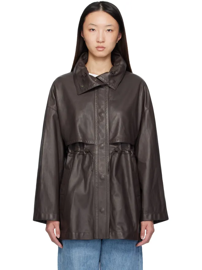 The Row The Row Herbie レザージャケットの商品画像