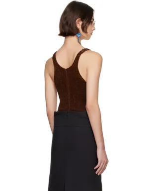 Tory Burch SSENSE限定 Embellished ボディスーツ - サムネイル3