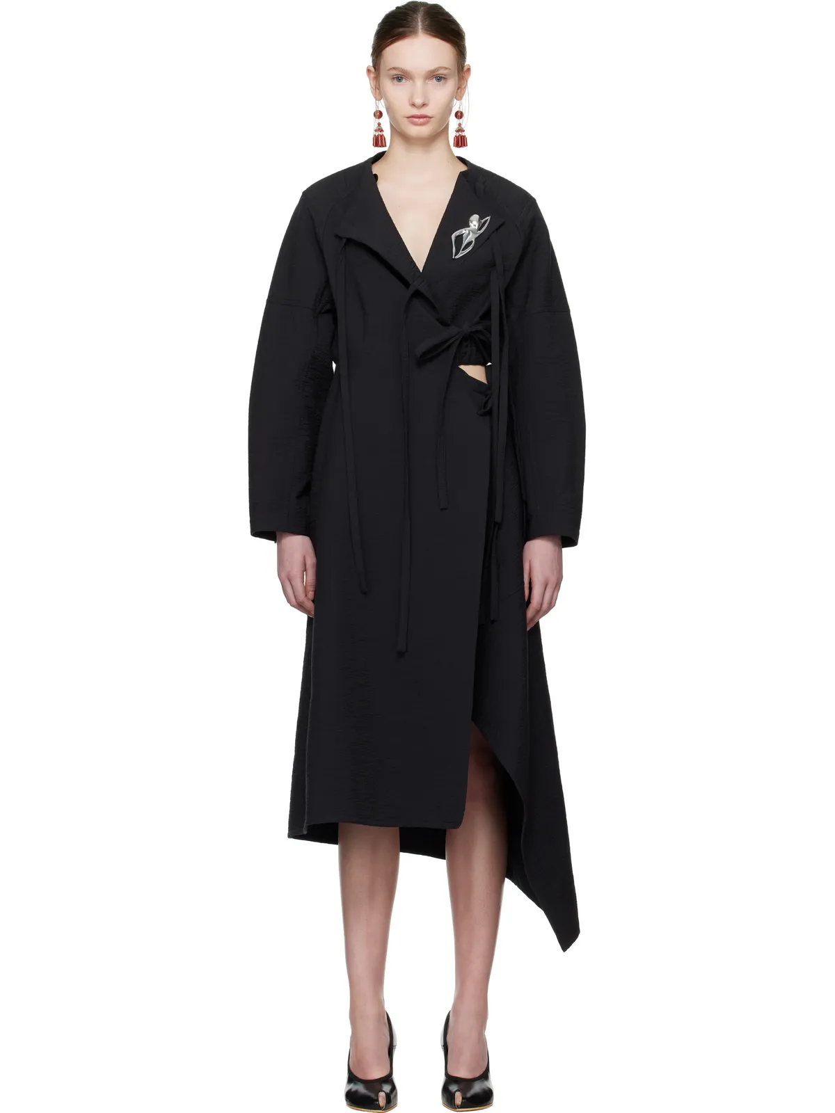 Tory Burch コットン ミディアム ラップワンピース - 画像1