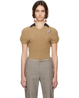 Tory Burch 半袖ニットポロシャツ - サムネイル1