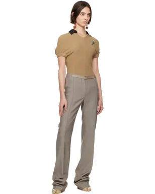Tory Burch 半袖ニットポロシャツ - サムネイル5