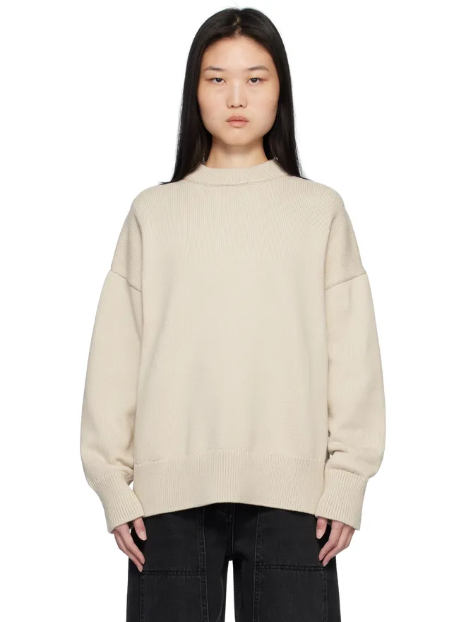 CO CO ボーイフレンド クルーネックセーターの商品画像
