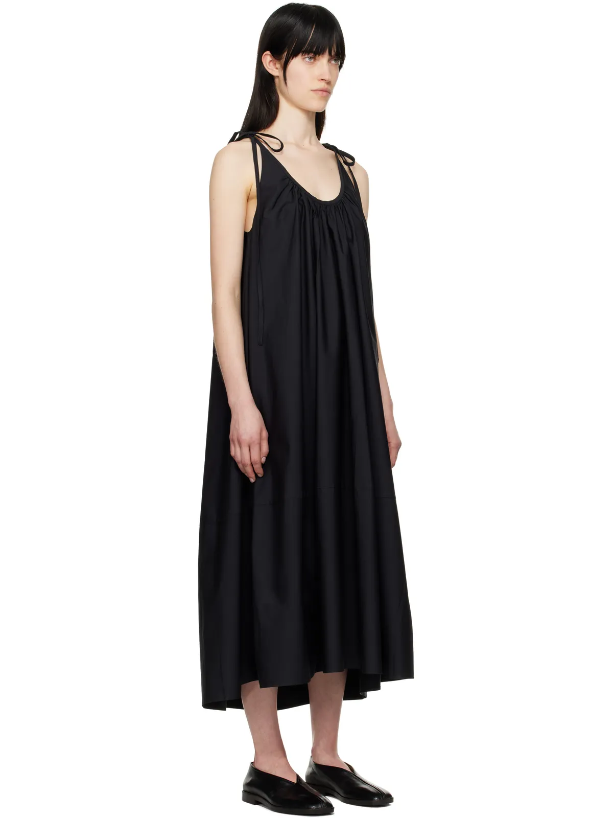 CO Gathered Halter マキシワンピース - 画像2
