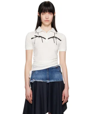 Andersson Bell Halter String ピケ ポロシャツ - サムネイル1
