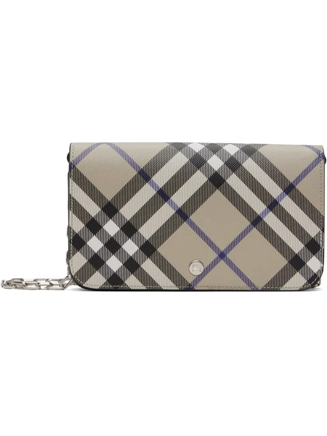 Burberry Burberry チェック チェーンストラップ ウォレットバッグの商品画像