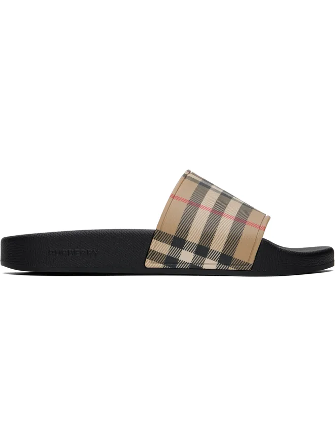 Burberry Burberry チェック プールスライドの商品画像