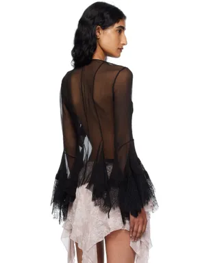 Ann Demeulemeester Kristabel Handkerchief ブラウス - サムネイル3
