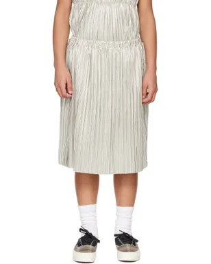 Marni キッズ｜ プリーツスカート - サムネイル1