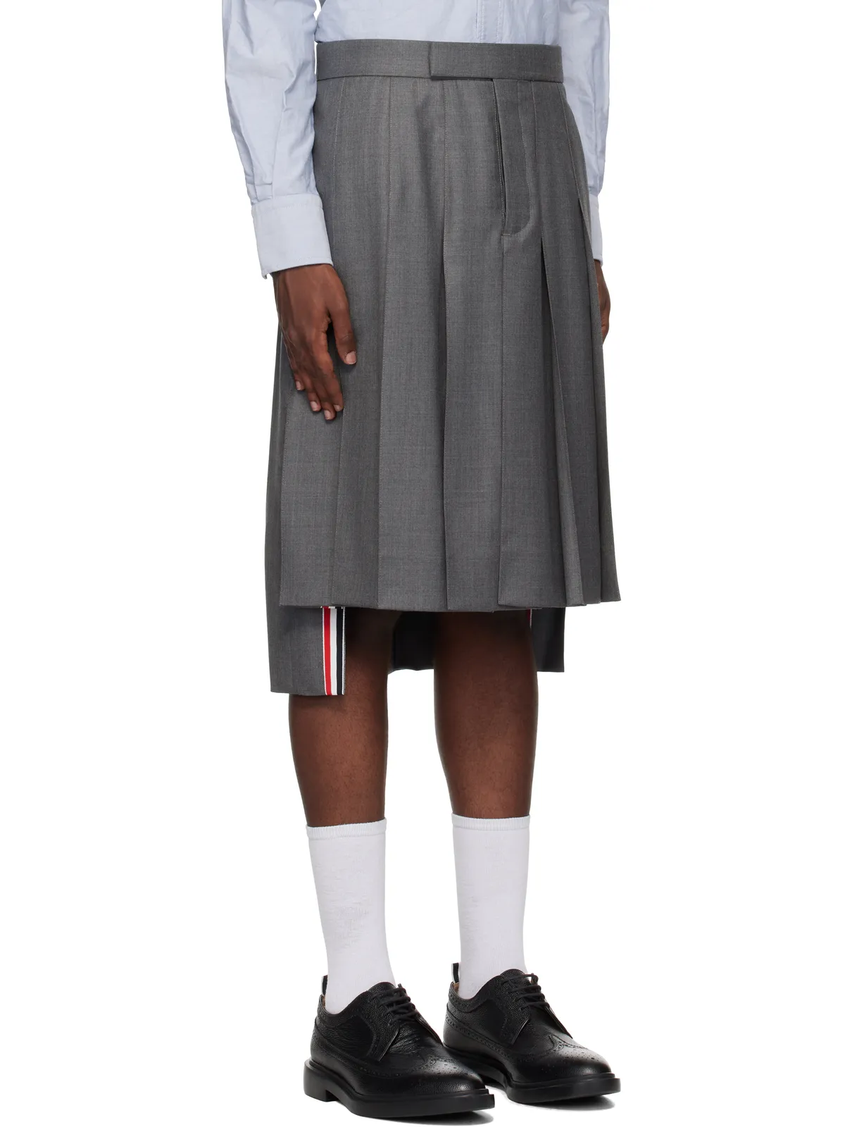 Thom Browne クラシック ツイル プリーツスカート - 画像2