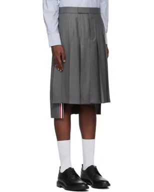Thom Browne クラシック ツイル プリーツスカート - サムネイル2