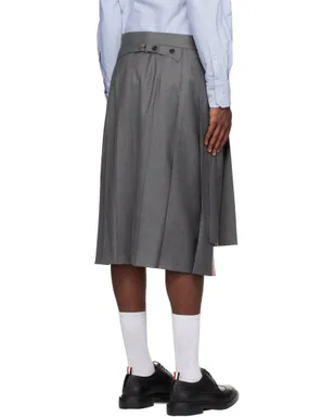 Thom Browne クラシック ツイル プリーツスカート - サムネイル3