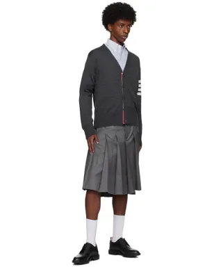 Thom Browne クラシック ツイル プリーツスカート - サムネイル4