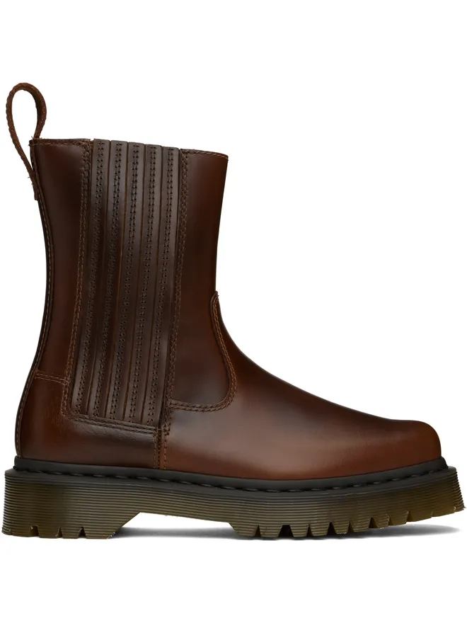 Dr. Martens Dr. Martens Amaaya Lo レザー ブーツの商品画像