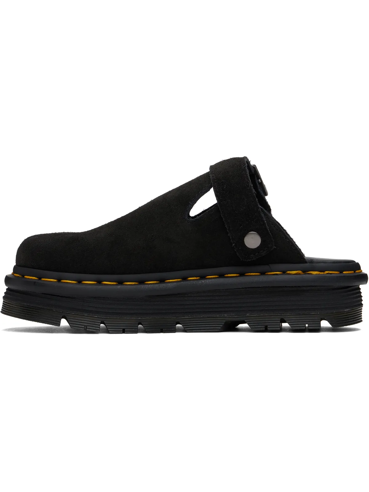 Dr. Martens Zebzag スエード スリングバック プラットフォーム ミュール - 画像3