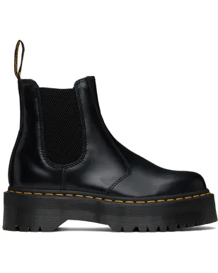 Dr. Martens 2976 ポリッシュド スムース プラットフォーム チェルシーブーツ - サムネイル1